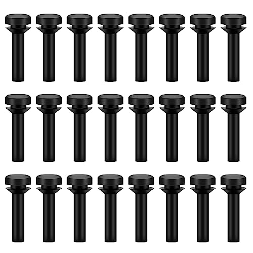 24Pack WB02X24790 Grate Rubber Feet-Fit for GE Gas Stove Top Range Grate Foot Rubber Pads-Cooktop Grate Foot Replaces 4455270, AP5989801, PS11729077, EAP11729077 GE Stove Parts Rubber Grate Bumpers