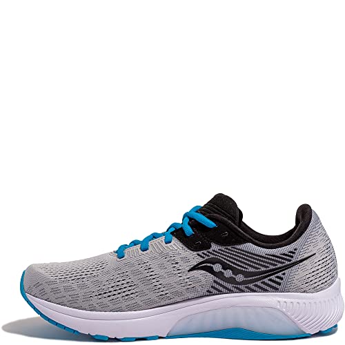 Saucony Men's Guide 14, Alloy/Blue, 10.5 Medium