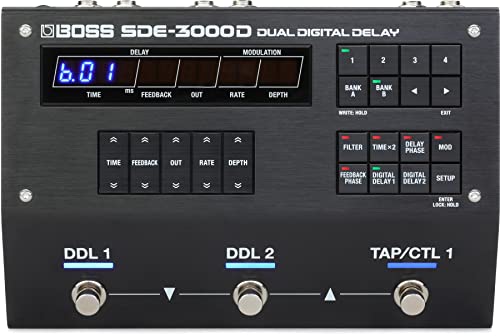 Boss SDE-3000D Dual Digital Delay Pedal