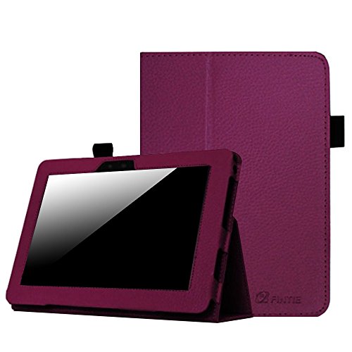 Fintie Folio Case for Kindle Fire HD 7' (2012 Old Model) - Slim Fit Leather Cover with Auto Sleep/Wake Feature (Will only fit Amazon Kindle Fire HD 7, Previous Generation - 2nd), Purple