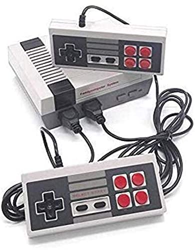 Classic Family Game Consoles Built-in 600 TV Video Games with Dual Controllers,Professional System for NES Game Player