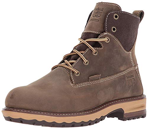 Timberland PRO Women's Hightower 6' Alloy Toe Waterproof AL WP, Turkish Coffee, 8.5