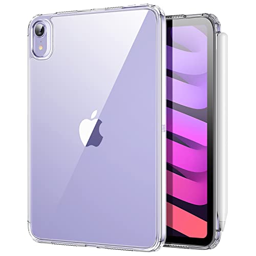 ESR for iPad Mini 6 Case (8.3 inch, 2021), Slim and Light, Yellowing Resistant, Hard Back Cover, Soft Frame, Fully Supports Pencil 2, Classic Series, Clear
