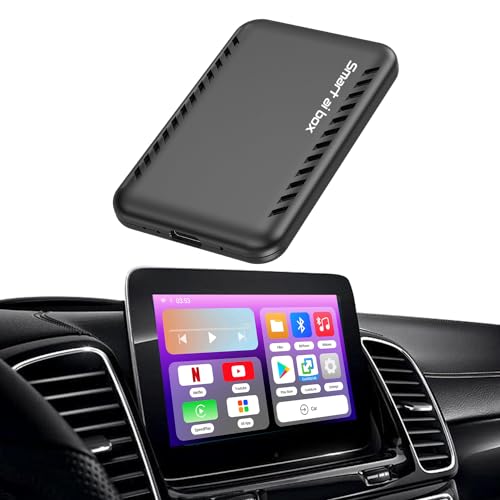 Magic Box 2.0 Wireless Carplay Adapter Android Auto Playaibox 2023 Carplay Ai Box Android 11 OS Support Netflix/YouTube/Google Store/Mrrorlink QCM2290 2GB+16GB