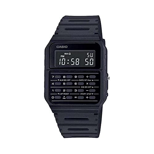 Casio CA-53WF-1B Calculator Black Digital Mens Watch Original New Classic CA-53