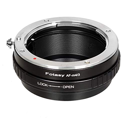 Fotasy Manual A mount Lens to M43 MFT Adapter, Compatible with Sony A Minolta AF lense, Compatible with Panasonic G9 GH5 II GM5 GX9 GX850 G90 G91 G95 G100 Olympus E-M1 E-M5 E-M10 I II III Pen-F E-M1X
