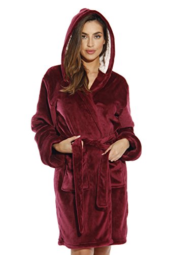 Just Love 6364-BUR-S Kimono Robe/Bath Robes for Women