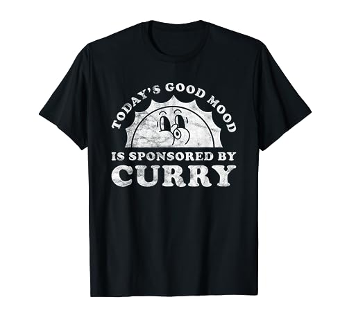 Funny Cute Retro Vintage Curry or Indian Food T-Shirt