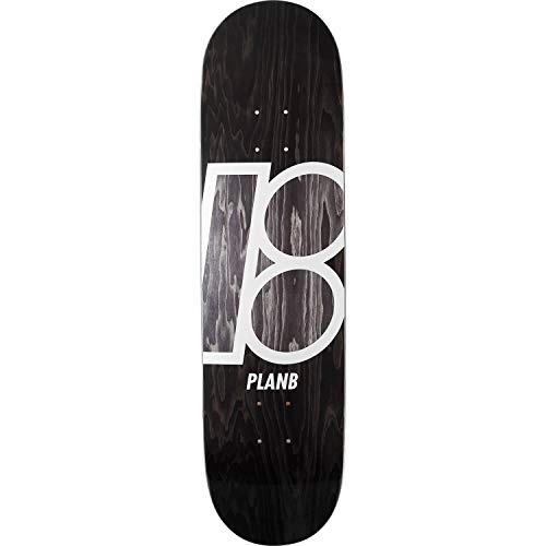 Plan B Stained Skate Deck-8.25 Black