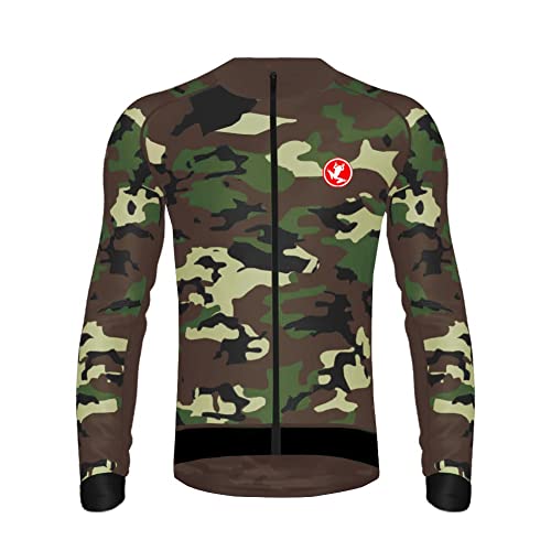 UGLY FROG H10ZRMens Cycling Top Winter Fleece Cycling Clothing Warm Jacket & Jersey Outdoor Sportwear