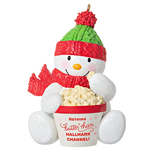 Hallmark Keepsake Christmas Ornament 2021, Nothing Butter Than Hallmark Channel Snowman