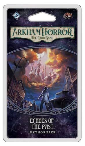 Arkham Horror The Card Game Echoes of the Past MYTHOS PACK - Unravel the Madness! Cooperative Living Card Game, Ages 14+, 1-4 Players, 1-2 Hour Playtime, Made by Fantasy Flight Games
