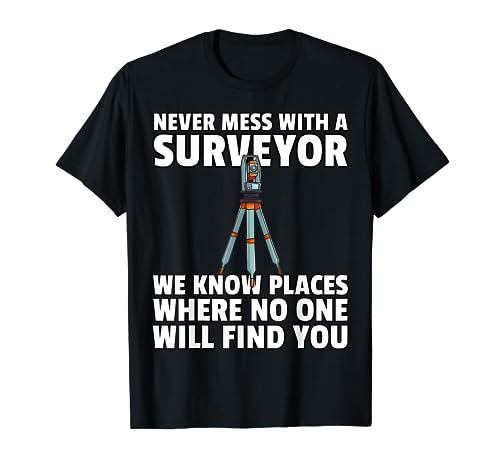 Land Recorder Technician Gift For Cartogropher Surveyor T-Shirt