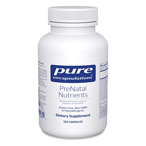 Pure Encapsulations PreNatal Nutrients | Multivitamin Supplement to Support Pregnancy, Lactation, and Maternal/Fetal Well-Being* | 120 Capsules