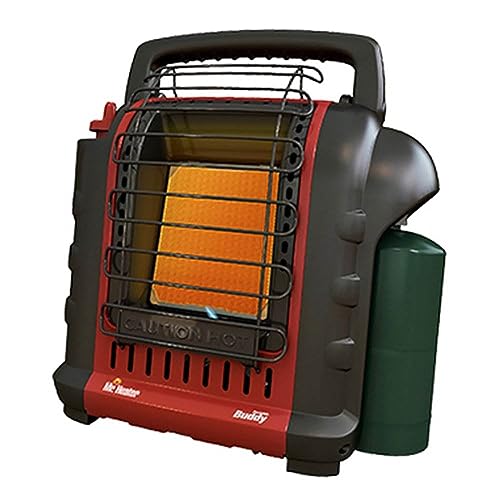 Mr. Heater MH-F232000 Portable Buddy 9,000 BTU Propane Gas Radiant Heater with Piezo Igniter for Outdoor Camping, Job Site, Hunting, and Tailgates