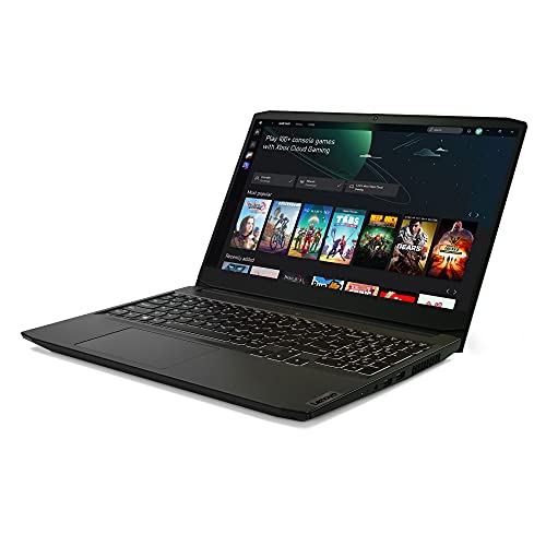 Lenovo IdeaPad Gaming 3 15 Laptop, 15.6' FHD Display, AMD Ryzen 5 5600H, NVIDIA GeForce GTX 1650, 8GB RAM, 256GB Storage, Windows 10H