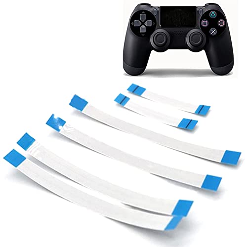 Ambertown 6PCS for Sony PS4 Controller 12 Pin 14 Pin Charging Board Flex Cable 10 Pin Touch Pad Flex Ribbon Cable