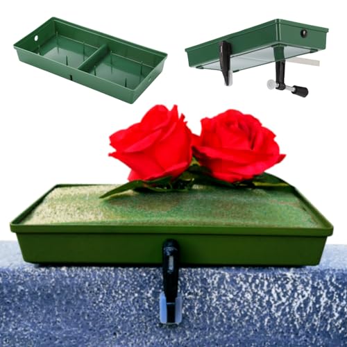 ALL SPECIAL 2 Sets Cemetery Saddles for Headstones - Grave Saddles for Tombstone, Flower Holder for Cemetery fit on Gravestone Wide from 3 to 8 Inches That The Wind Won't Blow Away (Patented Product)