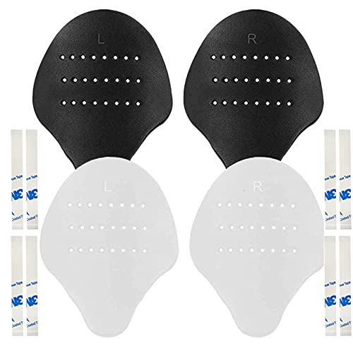 Qidie 2 Pairs Shoe Creases Protector Toe Box 2.0 Upgraded Anti-Wrinkle Sport Shoe Creases, Soft Material Comfortable Shoe Inserts for Men and Women 4-12' (Men's 7-12)