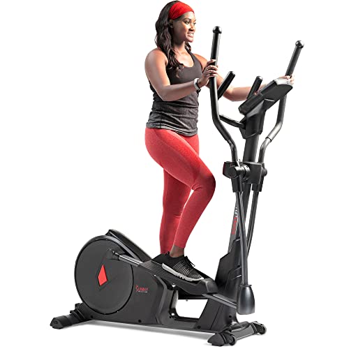 Sunny Health & Fitness Elliptical Cross Trainer Exercise Machine, Full Body Low-Impact and 24-Unique Workout Modes with Optional Exclusive SunnyFit App and Enhanced Bluetooth Connectivity