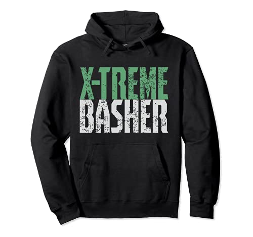 Rc car basher extreme bashing monster truck quote Pullover Hoodie