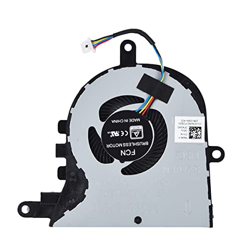 Replacement CPU Cooling Fan for Dell inspiron 15 5570 5575 3580 3593, inspiron 17 3780 3793, Latitude 3590 L3590 E3590 Series Laptop P/N: FX0M0 0FX0M0 DFS1503055P0T