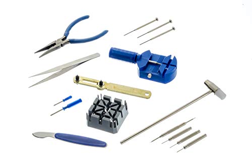 SE 16-Piece Watch Repair Tool Kit - JT6221