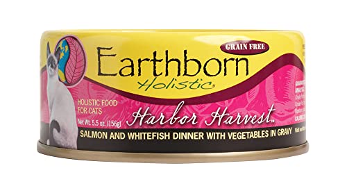 Earthborn Holistic Harbor Harvest Grain-Free Moist Cat Food (Case of 24)