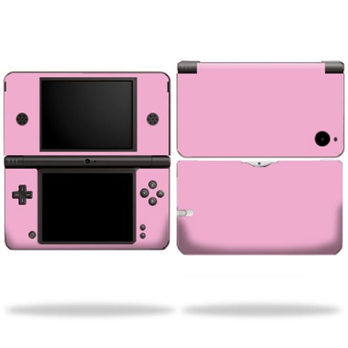 MightySkins Skin Compatible with Nintendo DSi XL wrap Sticker Skins Solid Pink