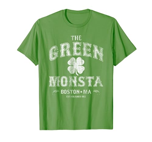 The Green Monsta Boston T-Shirt T-Shirt