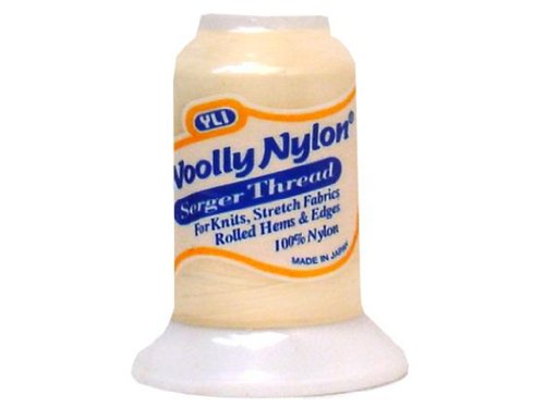 YLI Woolly Nylon Serger Thread 1000 Meters (Eggshell)