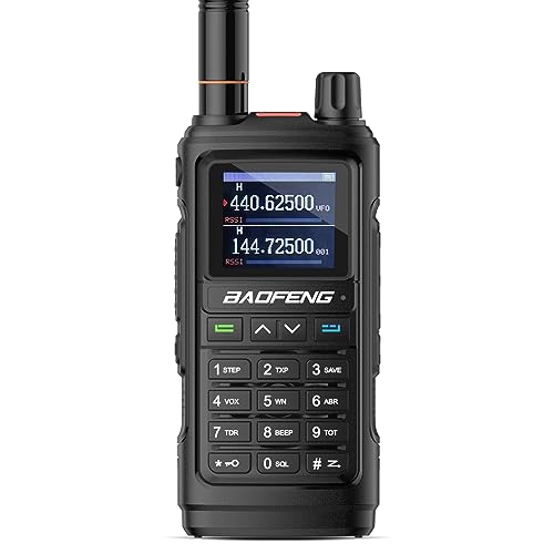 BAOFENG UV-17R Two Way Radio (Upgraded Version of UV-5R), Dual Band 144-148/420-450Mhz Handheld Ham Radio with 999 Channels Manual DTMF VOX 1800mAh Li-ion Battery, Support Chirp