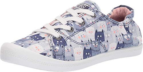 Skechers womens Beach Bingo- Kitty Concert Sneaker, Nvy, 9 US