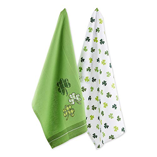 DII Celebrate St. Patrick's Day Kitchen Collection, Lucky Day, Dishtowel Set