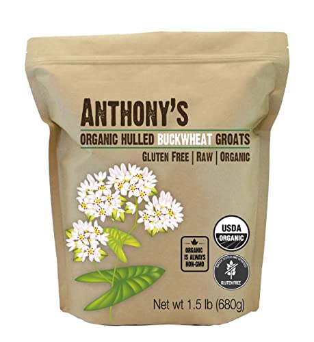 Anthony's Organic Buckwheat Groats (1.5 Pound)