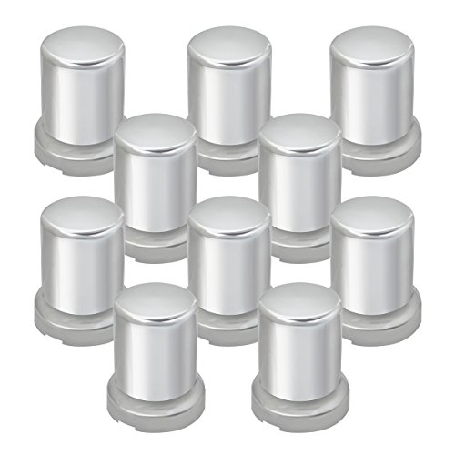 GG Grand General 10268SP 33 mm X 2-3/8 Inches Chrome Plastic Tube Push-On Nut Cover with Flange