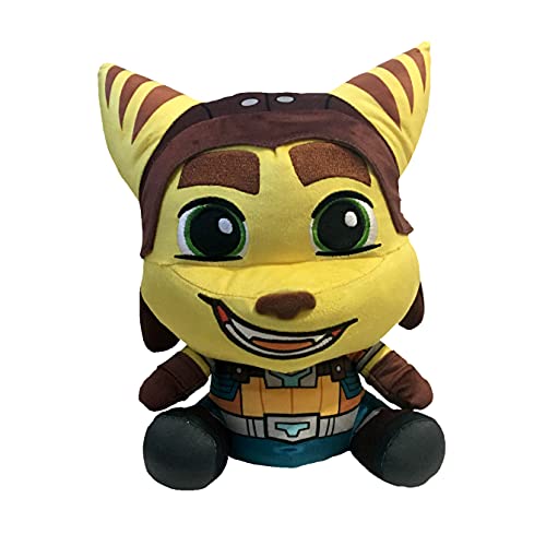 Stubbins Deluxe Ratchet & Clank: Rift Apart - Ratchet Plush, 10', Multicolor