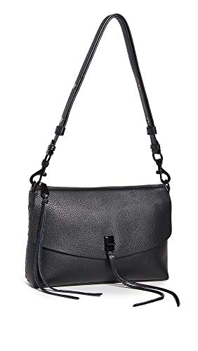 Rebecca Minkoff Darren Top Zip Shoulder Bag for Women – Versatile Leather Purse for Women, Women’s Crossbody Purse, Women’s Shoulder Handbags with Adjustable Shoulder Strap