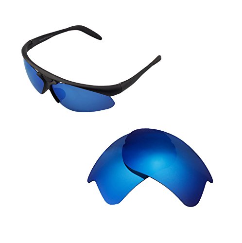 Walleva Replacement Lenses For Bolle Vigilante Sunglasses - Multiple Options available (Ice Blue - Polarized)