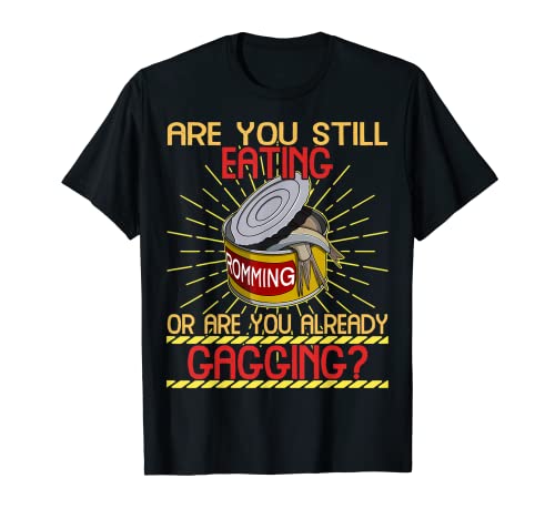 Sweden Swedish fish specialty Surstromming puke fish T-Shirt