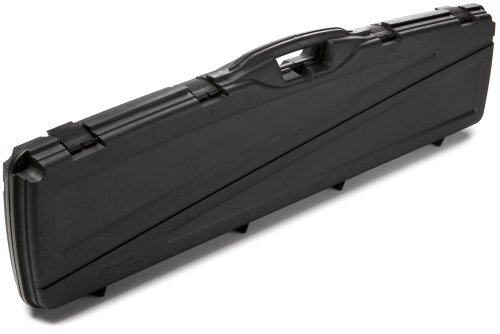 Plano Protector Series Single Scoped or Double Non-Scoped Gun Case, Black, Lockable Pistol Case for Airline Travel, TSA Approved Gun Case for Pistols