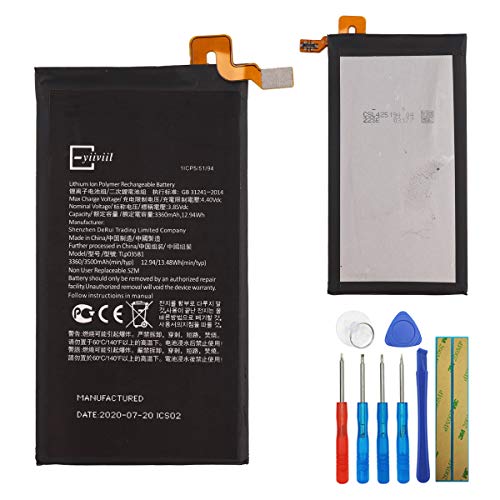 E-YIIVIIL Replacement Battery TLP035B1 Compatible with BlackBerry KEY2 KEYTWO BBF100-1 BBF100-2 with Tools