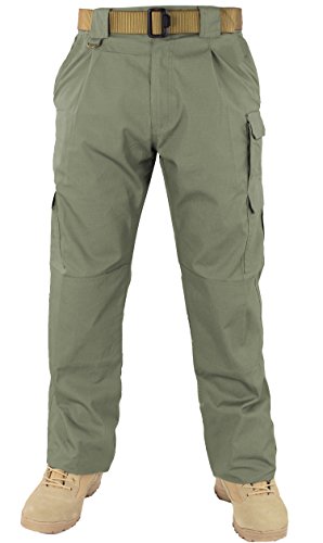 First Class Tactical Training Men's Trousers (46W/29L, OD Green)