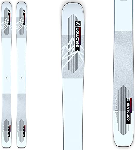 Salomon QST Blank Mens Skis White/Light Grey 2128 186