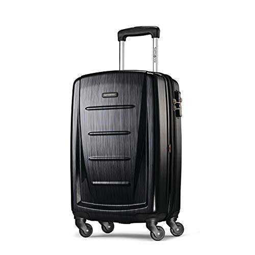 Samsonite Winfield 2 Hardside Luggage with Spinner Wheels, Carry-On 20-Inch, Brushed Anthracite