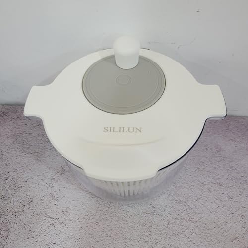 SILILUN Salad spinners Fresh, Crunchy Salads Made Easy with Our Salad Spinners