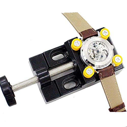Dofover Adjustable Opener Back Watch Case Holder Tool & Watchmaker Tool,Metal & Plastic