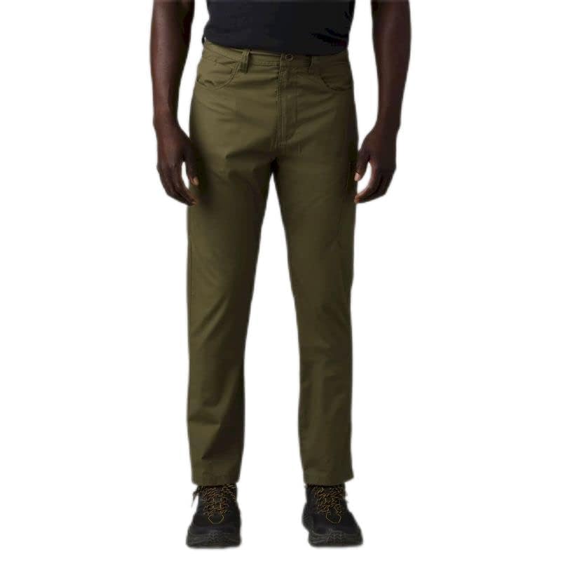 prAna Men's Standard Double Peak Pant, Cargo Green, 32W x 32L