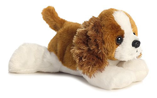 Aurora Adorable Mini Flopsie Charles Stuffed Animal - Playful Ease - Timeless Companions - Brown 8 Inches
