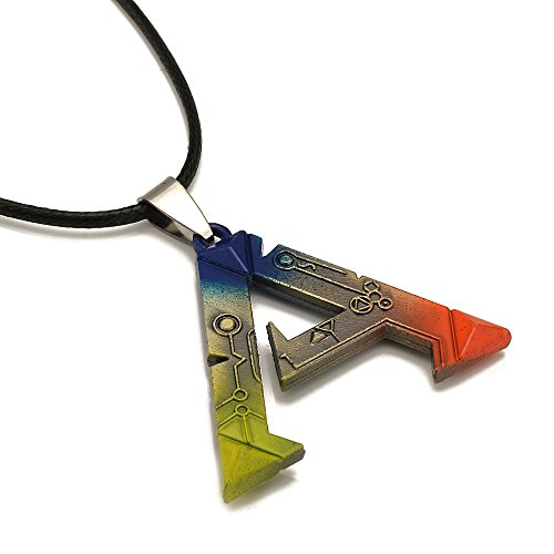 PC Game Alloy Necklace 3.83.2cm Colorful Pendant
